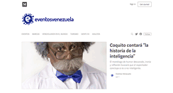 Desktop Screenshot of eventosvenezuela.com