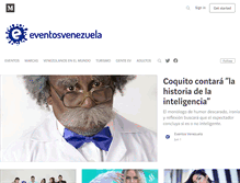 Tablet Screenshot of eventosvenezuela.com